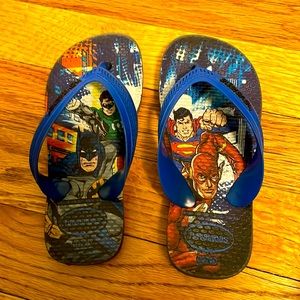Toddler Superman superhero Havaianas